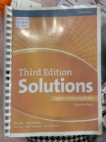 python книга: Учебник "Solutions" третьего издания, upper-intermediate