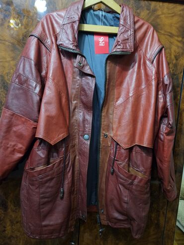qadin paltarlari: Женская куртка 2XL (EU 44), цвет - Красный