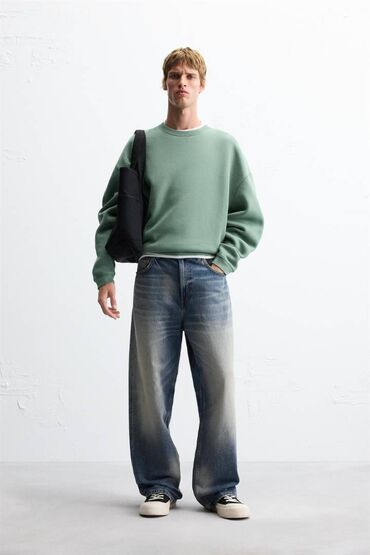 Digər: Orijinal ZARA svitşot. Ölçüsü - M. Oversize modeldir. Hədiyyə olunub — 9