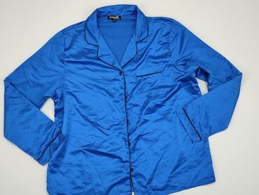 niebieska bluzki z długim rękawem: Сорочка жіноча, L, стан - Хороший