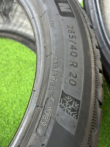 пайа: Шины 285 / 40 / R 20, Зима, Б/у, Пара, Внедорожные (АТ/МТ), Франция, Michelin — 5