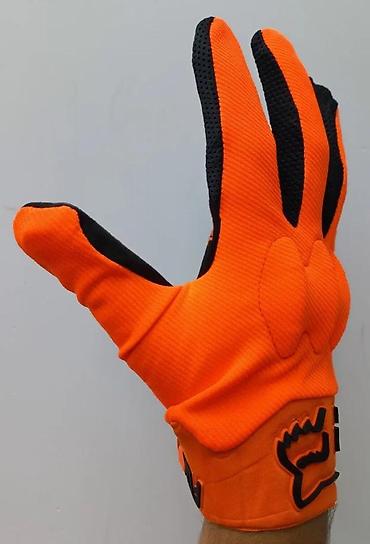 Oprema za bicikliste: MTB/motokros rukavice – narančasto/crne - Lagane i prozračne: gornji — 8