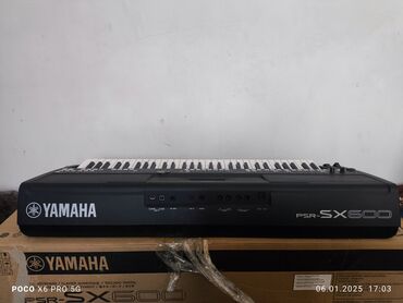 Синтезаторы: Yamaha PSR - SX 600 
Состояние : новый
Цена : 110 000 сом
телефон 