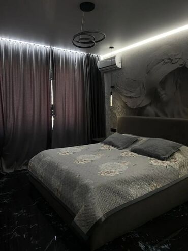 двухэтажные дома: 2 бөлмө, 74 кв. м, 108-серия, 8 кабат, Дизайнердик ремонт