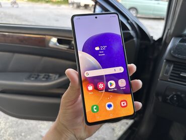 Samsung: Samsung Galaxy A72 5G, Б/у, 128 ГБ, цвет - Белый, 2 SIM