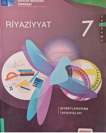 7 ci sinif riyaziyyat kitabinin cavablari: Riyaziyyat Qiymətləndirmə Tapşırıqları (7-ci sinif)