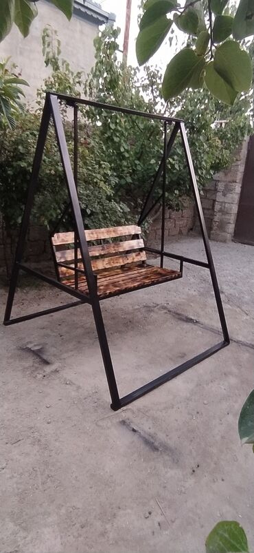 bag yellencekleri: Yeni, Oturacaq-yelləncək, Zontiksiz, Metal