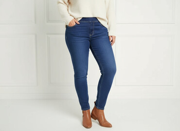 spodnie z hello kity: Janina, Jeansy damskie, rozmiar 4XL