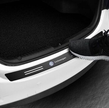 Tuning oprema: Stiker za branik automobila - karbon VOLKSWAGEN Stiker za zadnji — 2