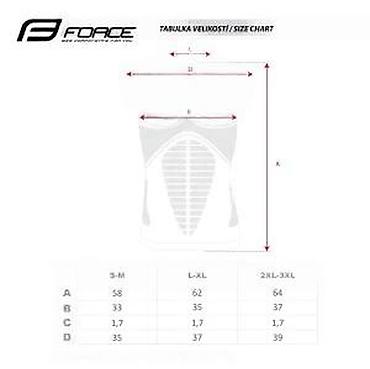 roto sajla: PODMAJICA - AKTIVNI VEŠ BEZ RUKAVA FORCE TROPIC, BELA 2XL-3X | — 7