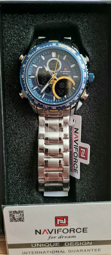 Qol saatları: Yeni, Qol saatı, NaviForce, rəng - Qara -da lalafo.az — 8 Qol saatları: Yeni, Qol saatı, NaviForce, rəng - Qara — 8