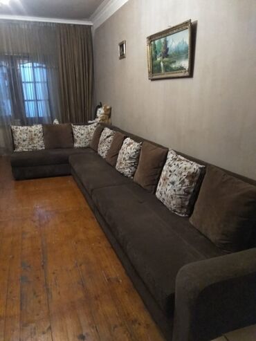Divanlar: Künc divan, İşlənmiş, Açılan, Bazalı, Parça, Çatdırılma yoxdur