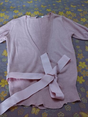 детский свитер с рисунком: Женский свитер S (EU 36), цвет - Розовый