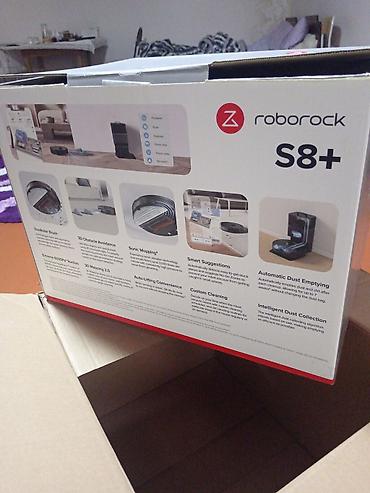 roborock s8: Roborock S8+ robot tozsoran və özünüboşaldan baza stansiyası - Güclü — 1