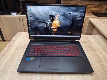 klaviatura gaming: İşlənmiş Acer Nitro, 15.6 ", Intel Core i7, 512 GB