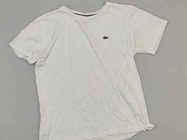 kombinezon krótki biały: T-shirt, Lacoste, 12 years, 146-152 cm, condition - Good