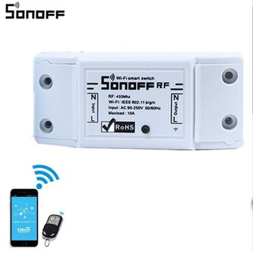 Другие товары для дома: RF Switch для умного дома: WiFi Control, 433Mhz RF Control