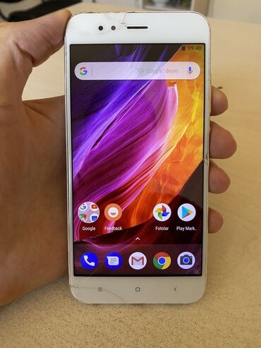 xiaomi telefonlar: Xiaomi Mi A1, 64 GB, rəng - Qızılı, 
 Barmaq izi
