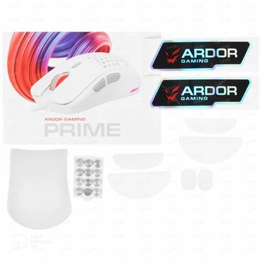 бу компьютер: ⚡⚡⚡ Мышь проводная ARDOR GAMING Prime [ARD-PR3327-WT] белый