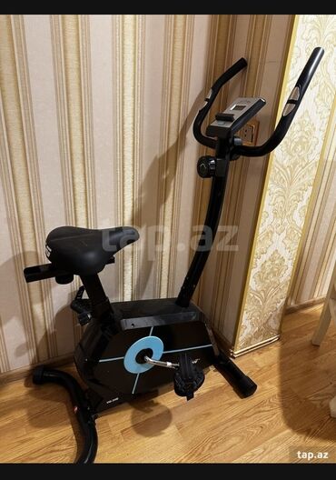 Elliptik trenajorlar: Maqnitli velotrenajör – evdə kardio və fitnes üçün ideal. - Kompakt
