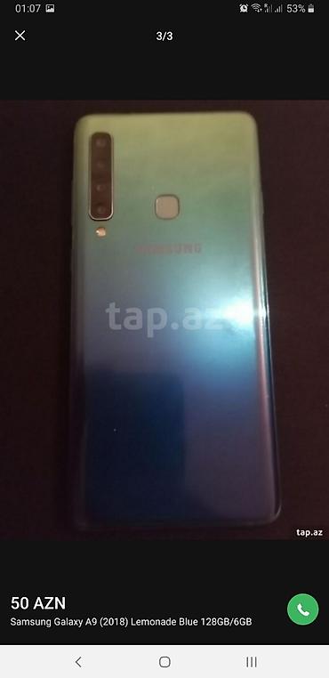 iphone 11 pro 128: Samsung Galaxy A9, 128 GB, rəng - Mavi, İki sim kartlı — 3