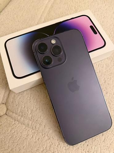 IPhone 14 Pro Max, 256 GB, Deep Purple lalafo.az -da IPhone 14 Pro Max, 256 GB, Deep Purple