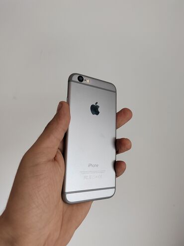 iphone 6 в кредит: IPhone 6, 64 ГБ, Серебристый, Отпечаток пальца