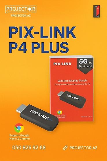 google home: PIX-LINK P4 PLUS – Wireless Display Dongle - Televizora və projektora — 1