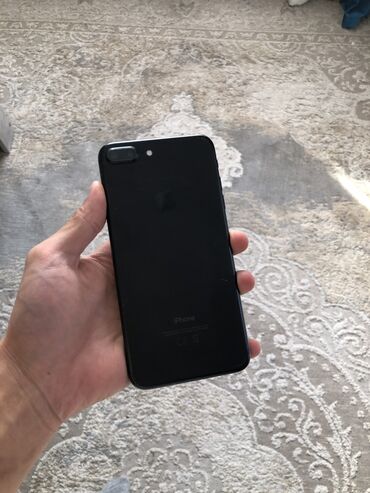 бу телефоны: IPhone 7 Plus, Б/у, 128 ГБ, Черный, Чехол, 100 %