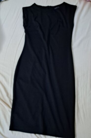 платье черный: Вечернее платье, Классическое, Без рукавов, S (EU 36)