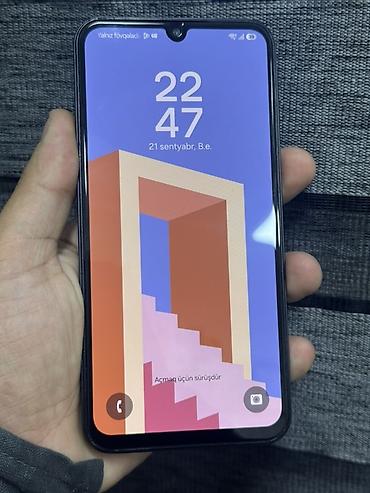 Samsung Galaxy A15, 256 GB, rəng - Göy, Zəmanət, Barmaq izi, İki sim kartlı
