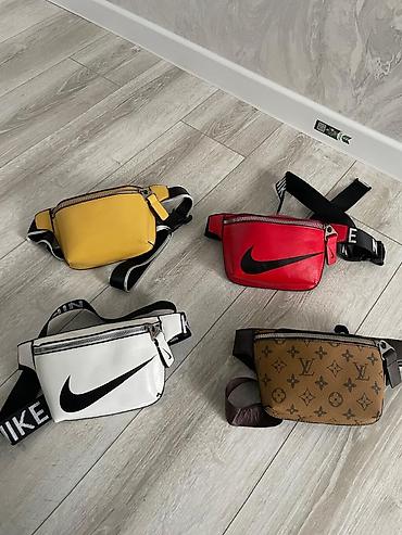 Поясная сумка, бананка, Nike, Новый, Материал: Искусственная кожа, Унисекс