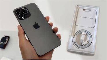 телефоны в рассрочку бишкек цум: IPhone 15 Pro Max, Б/у, 256 ГБ, Черный, Коробка, 87 %