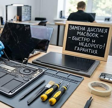 ryzen 5 1600: ЗАМЕНА ДИСПЛЕЯ MACBOOK М1 Услуги: - замена экрана; - чистка и замена — 1