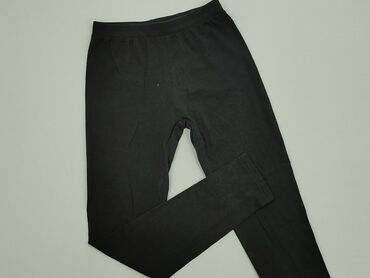 Legginsy: Legginsy S (EU 36), stan - Idealny, wzór - Jednolity kolor, kolor - Czarny