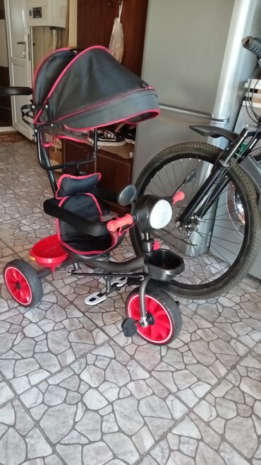 velosiped trek: Yeni Üç təkərli Uşaq velosipedi 12", sürətlərin sayı: 1, Ünvandan götürmə