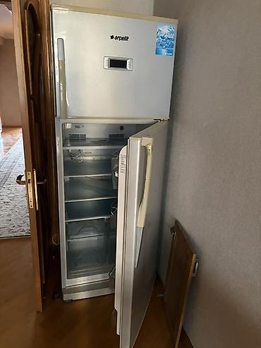İşlənmiş 2 qapılı Arcelik Soyuducu Satılır, rəng - Gümüşü