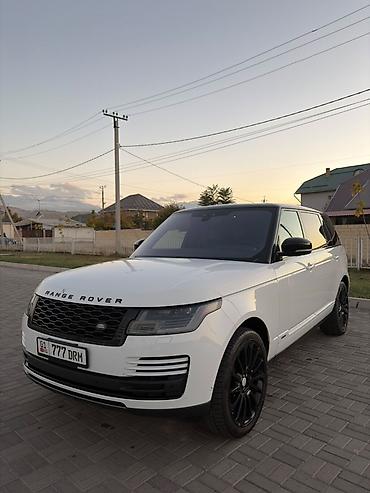 bmw 30: Land Rover Range Rover: 2018 г., 5 л, Автомат, Бензин, Внедорожник — 2
