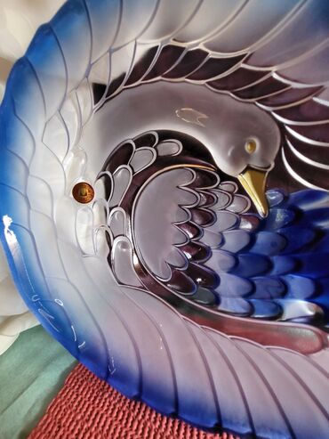 Ostalo posuđe: Cinija nova za voce iz 80ih,rucni rad Nemacka origlinal Walther — 13