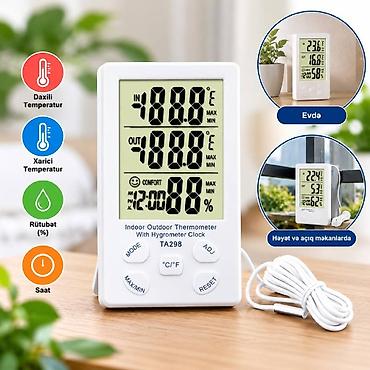 Termometr TA-298 Termometr TA-298 – Yüksək Dəqiqliklə Temperatur və