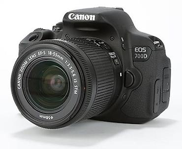 pirinter canon: Canon EOS 700D DSLR fotoaparat + EF‑S 18‑55mm f/3.5‑5.6 IS STM — 1
