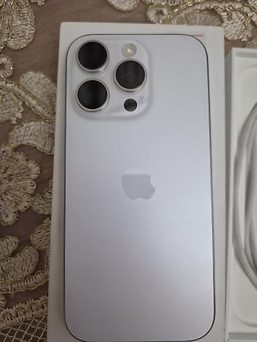 iphone qutu: IPhone 16 Pro, 128 GB, Ağ, Zəmanət — 2