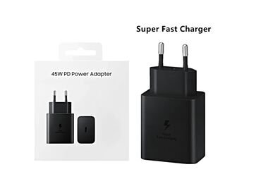 корпус телефона: Быстрое зарядное устройство Samsung Super Fast Charging 45W с кабелем