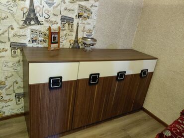 пластиковый шкаф на балкон: Açılan, 4 qapılı Düz dolab, Bufet
