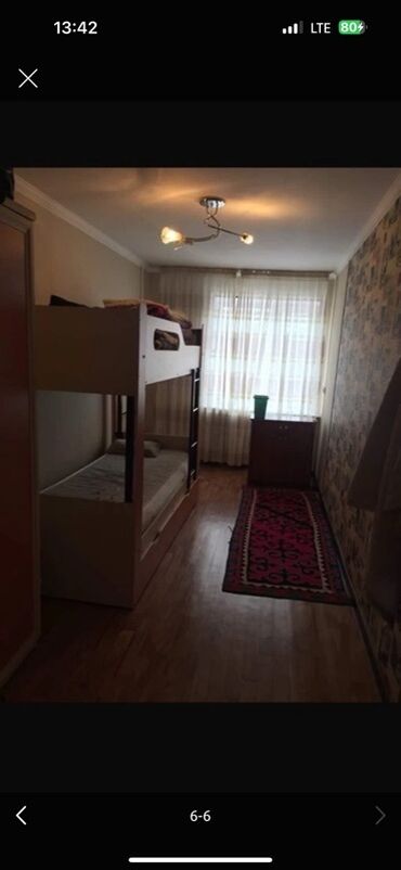 квартира на месец: 3 бөлмө, Толугу менен эмереги бар