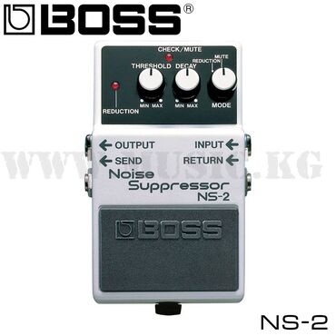 педали для гитары: Педаль Boss NS-2 Подавляет нежелательные шумы и гудение, не изменяя