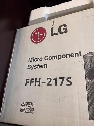 cd calar: LG FFH-217S mikro komponent sistemi Xüsusiyyətlər: - 3 hissəli stereo — 2