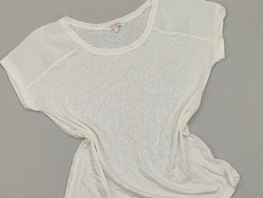 białe t shirty hm: T-shirt, Clockhouse, L, stan - Dobry
