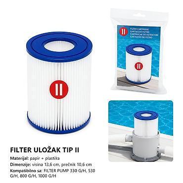KMT II c tip filter uložak SPA za 602742 Zamenski filter uložak tipa