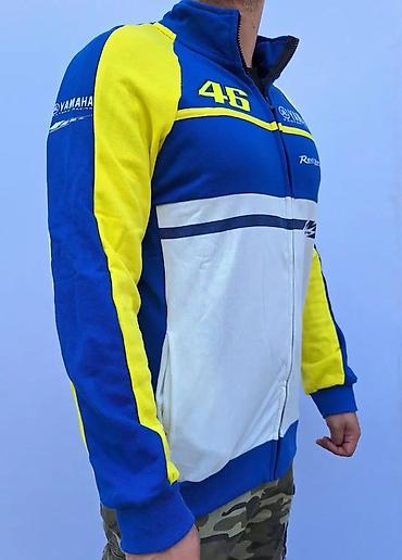 versace kacketi: Moto Duks VR46 mod.01 Moderan pamučni duks za ljubitelje moto sporta — 2
